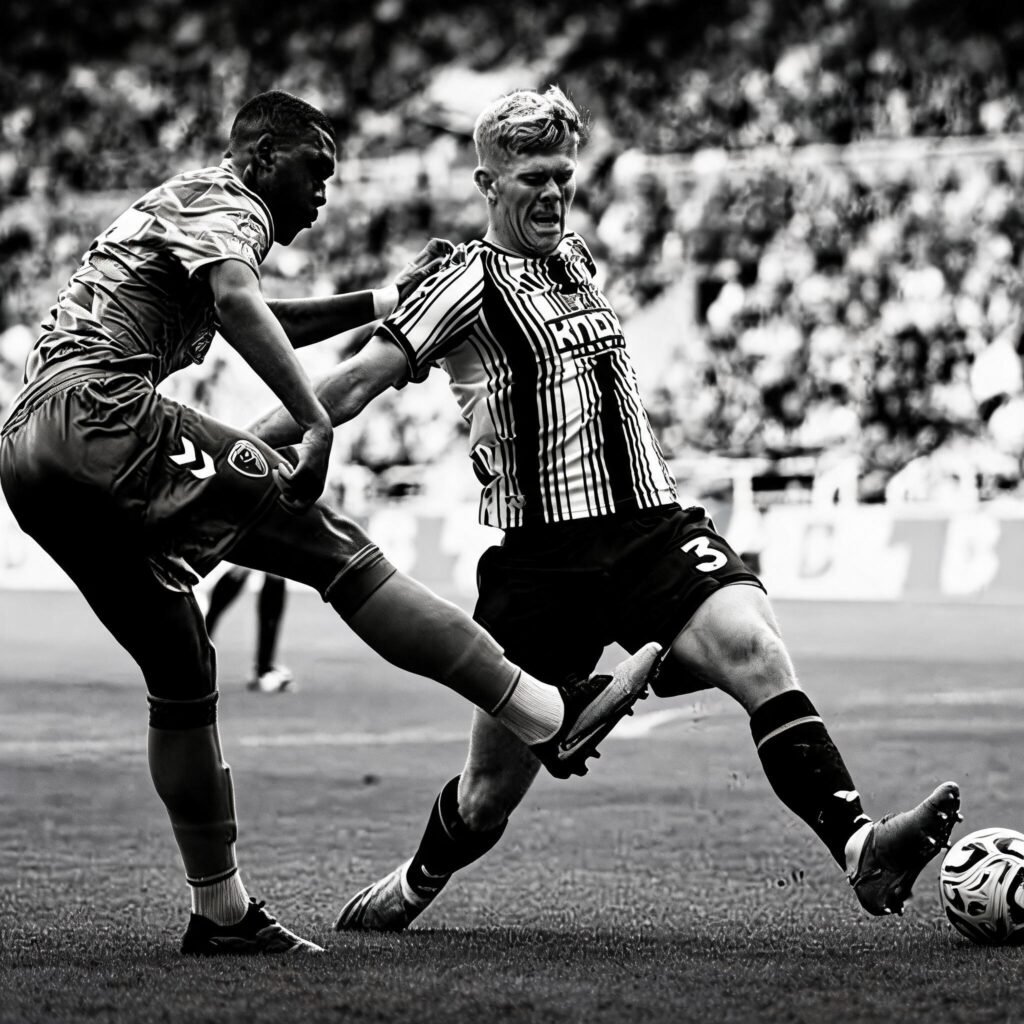 On the pitch