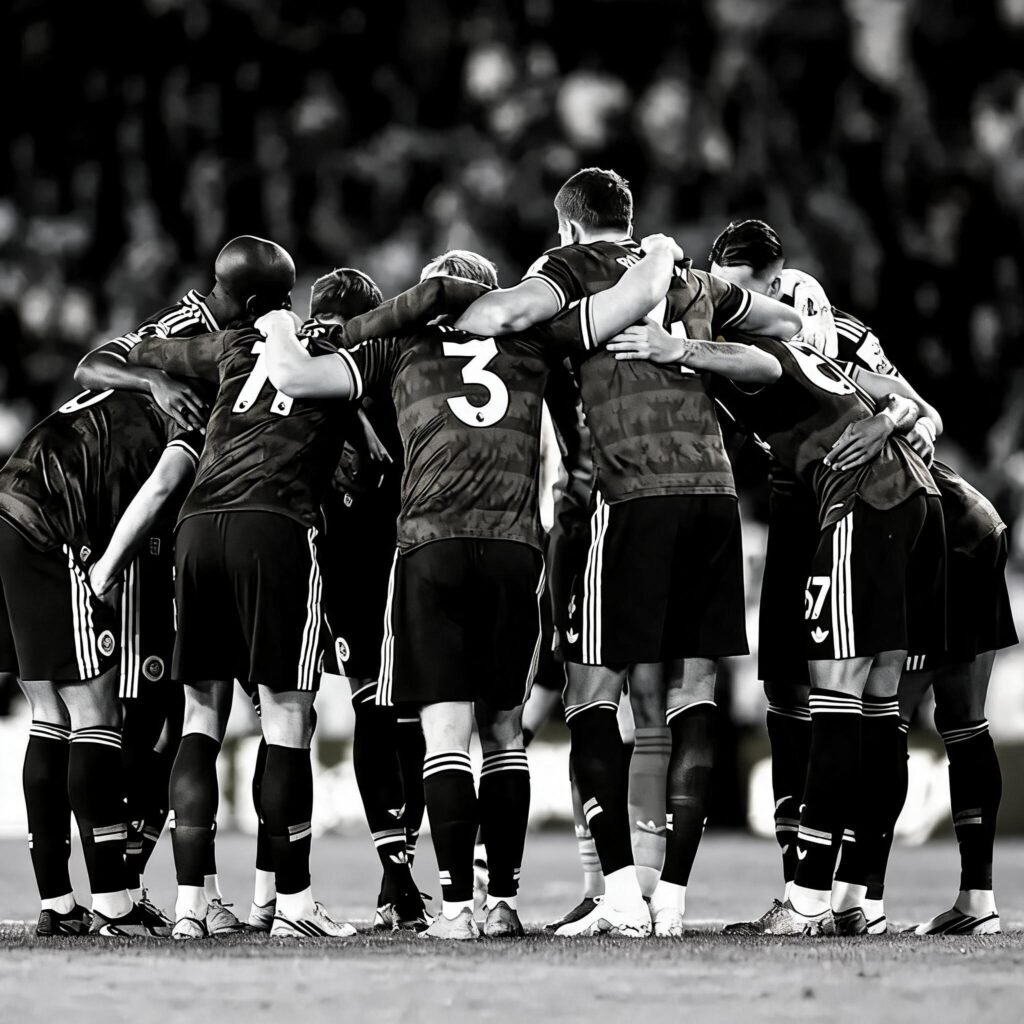 Team huddle