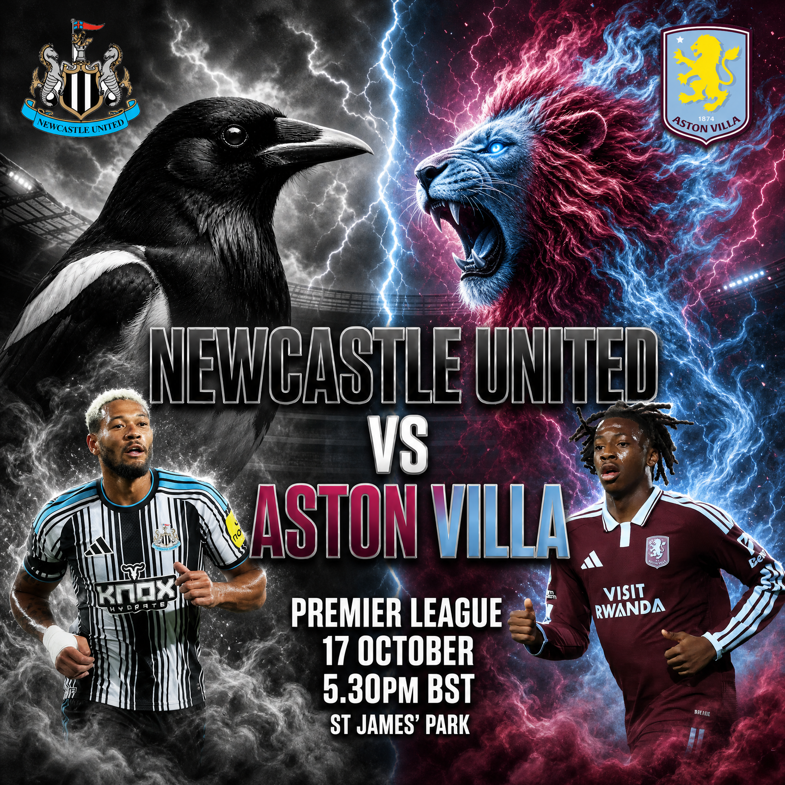 Newcastle v Aston Villa Preview
